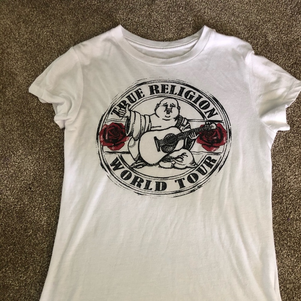True religion (white) shirt
